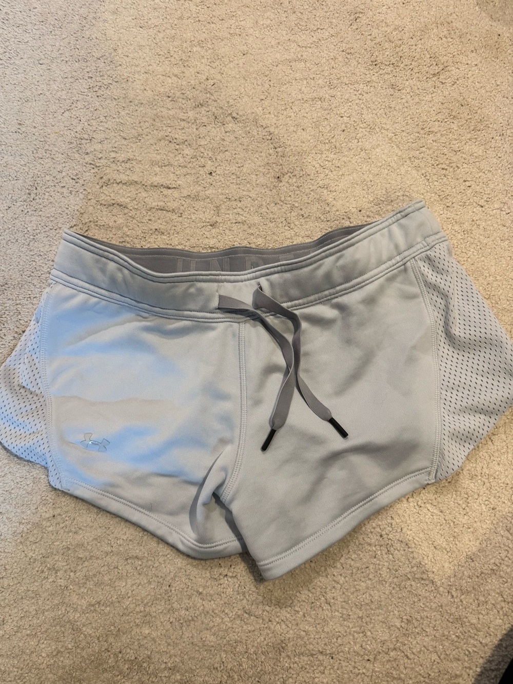 Under Armour White Women's Athletic Shorts